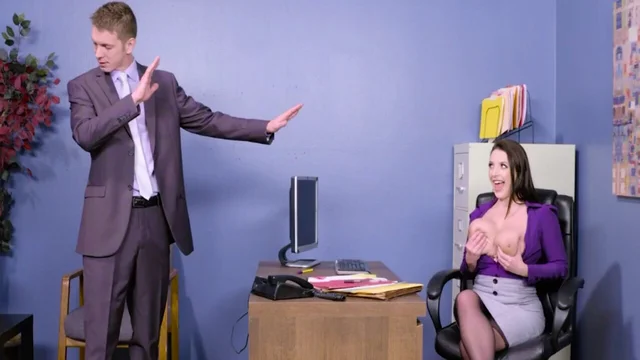 Красивый секс от brazzers с пышногрудой нимфой